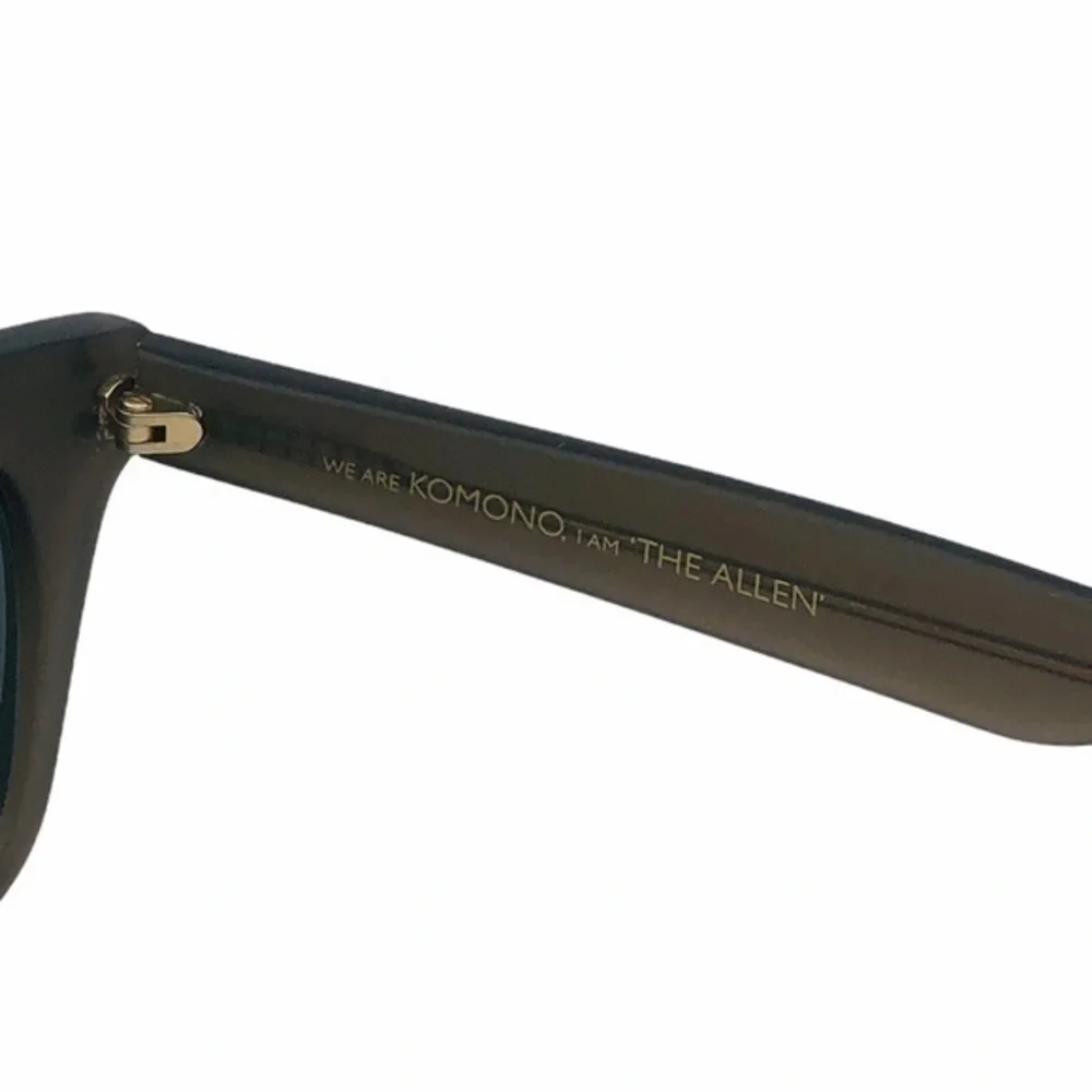KOMONO Allen Frost Gray Sunglasses NEW NWT wayfarer